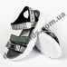 Детские босоножки Lilin Shoes B058-2-2 темное серебро большие